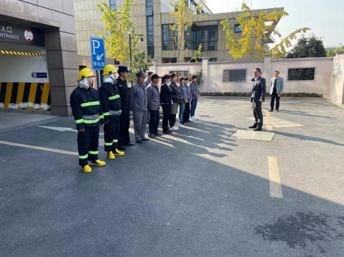 【力邦保安】力邦保安驻五村园项目消防演习圆满完成