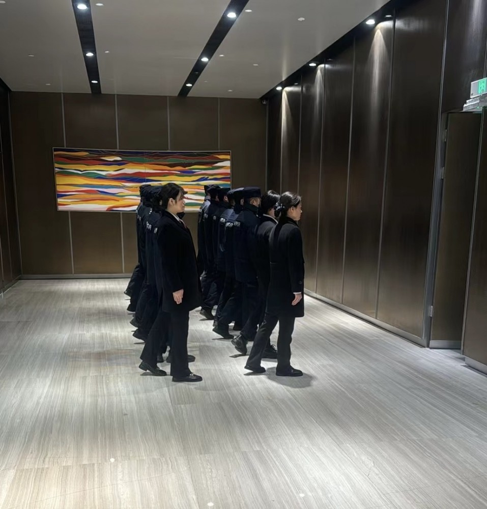 以训提能,力邦保安公司驻点EFC欧美金融城项目组织专项技能提升培训