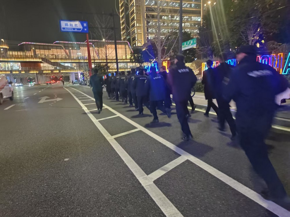 安保训练常抓不懈,铸就过硬队伍风采